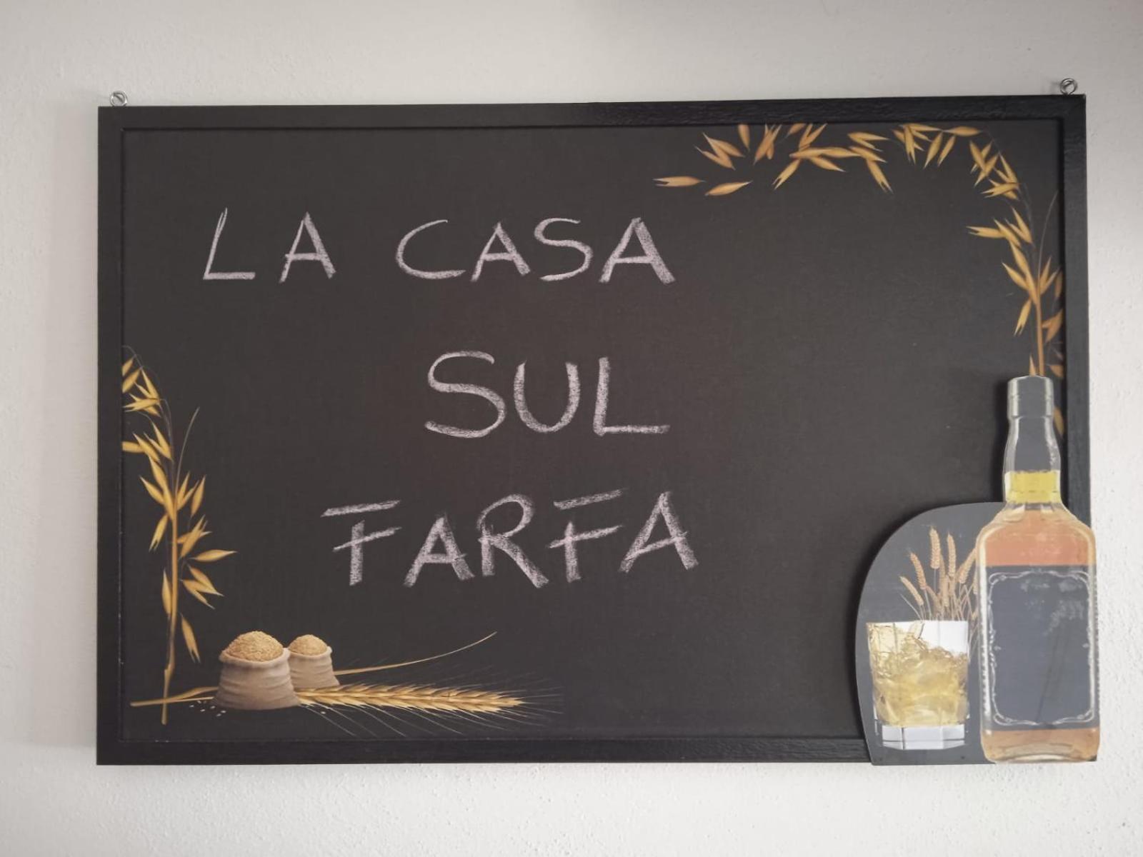 La Casa Sul Farfa Apartamento Bocchignano Exterior foto